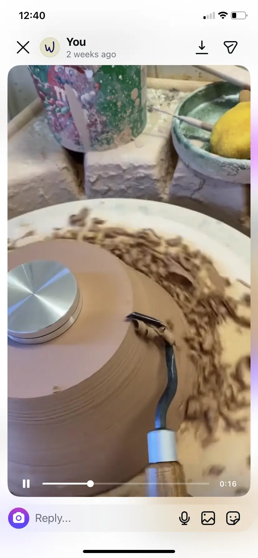 Hand Made Pottery Trimming Tool With Exotic Timber Handles Bruce Wood Ceramics