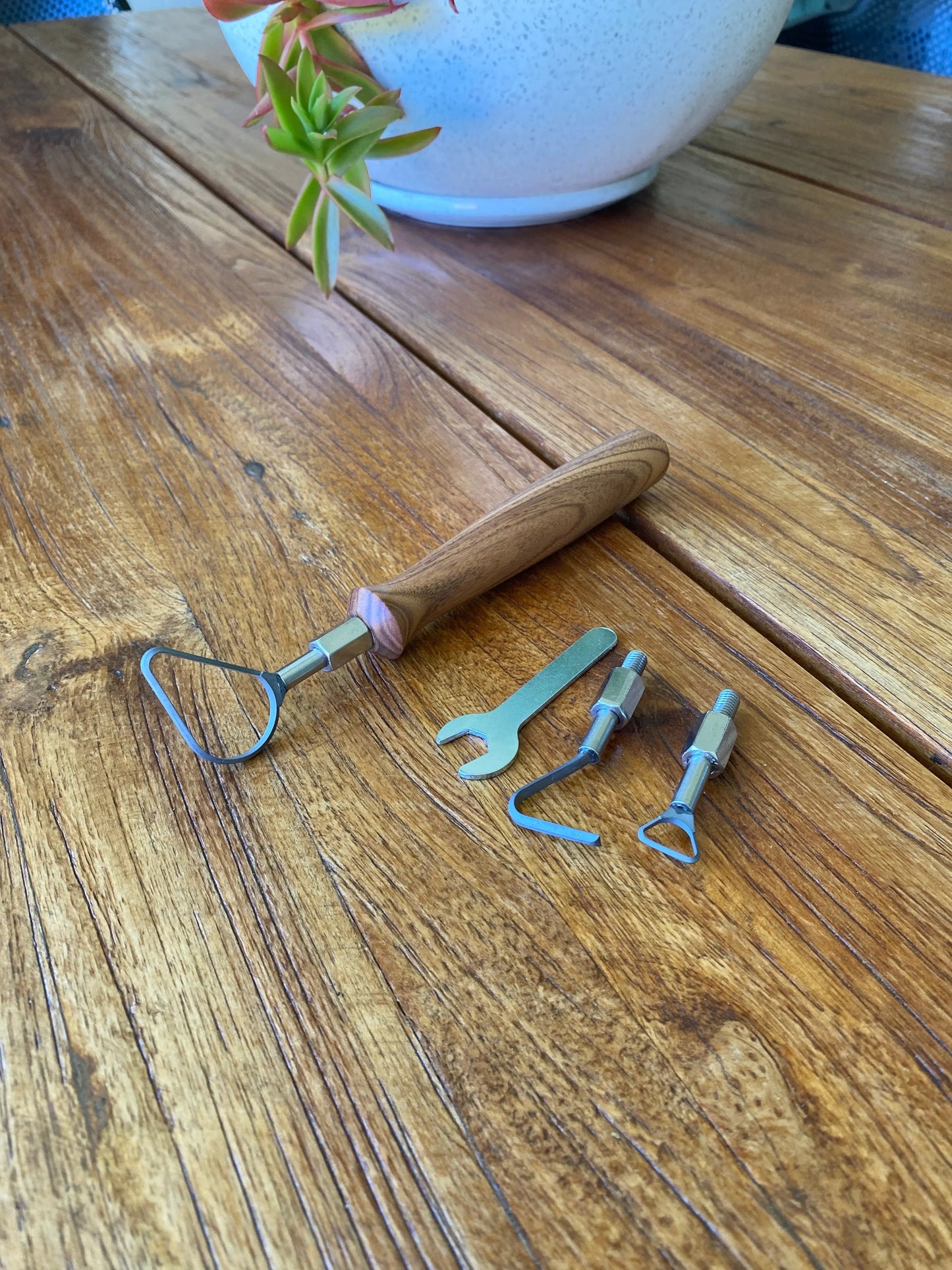 Tungsten Carbide Pottery Trimming Tool Set Hand Made In South Australia Bruce Wood Ceramics