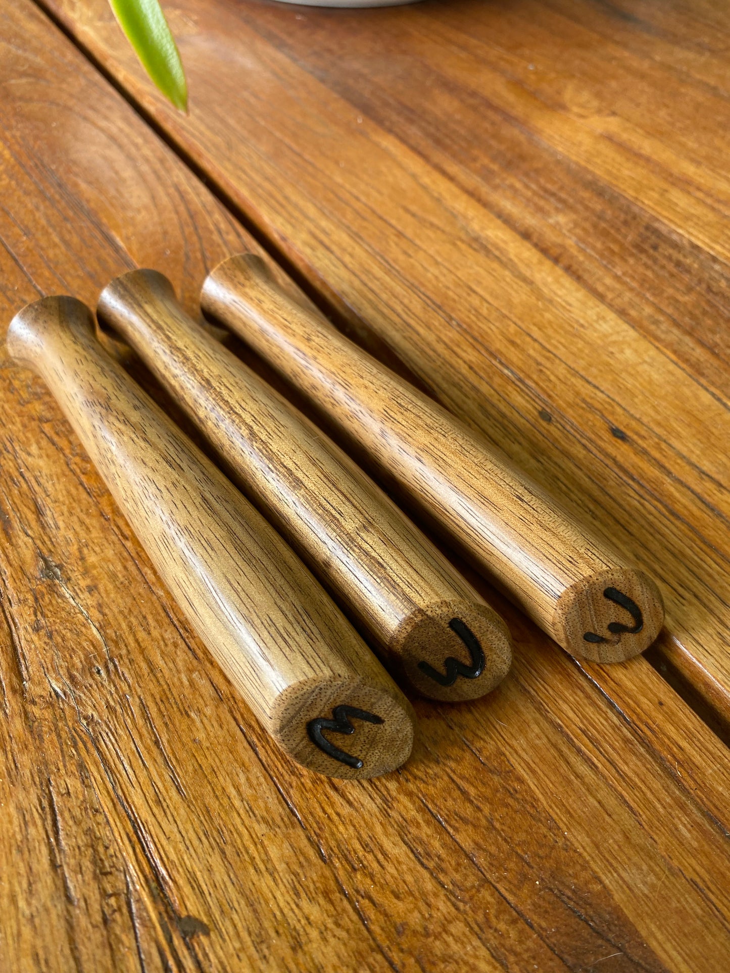 Tungsten Carbide Pottery Trimming Tool - Blackwood Handle Only