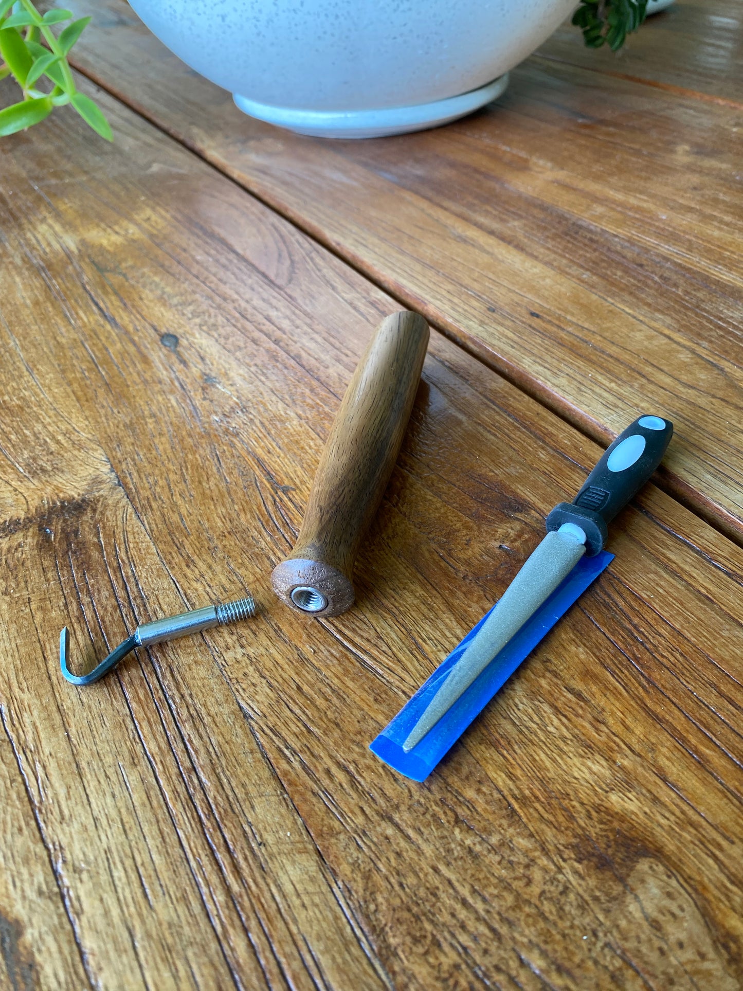 Mini 7 Forged Steel Trimming Tool Set With Blackwood Handle