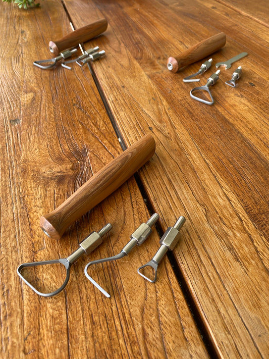 Limited Edition Tungsten Carbide Set Tasmanian Leatherwood