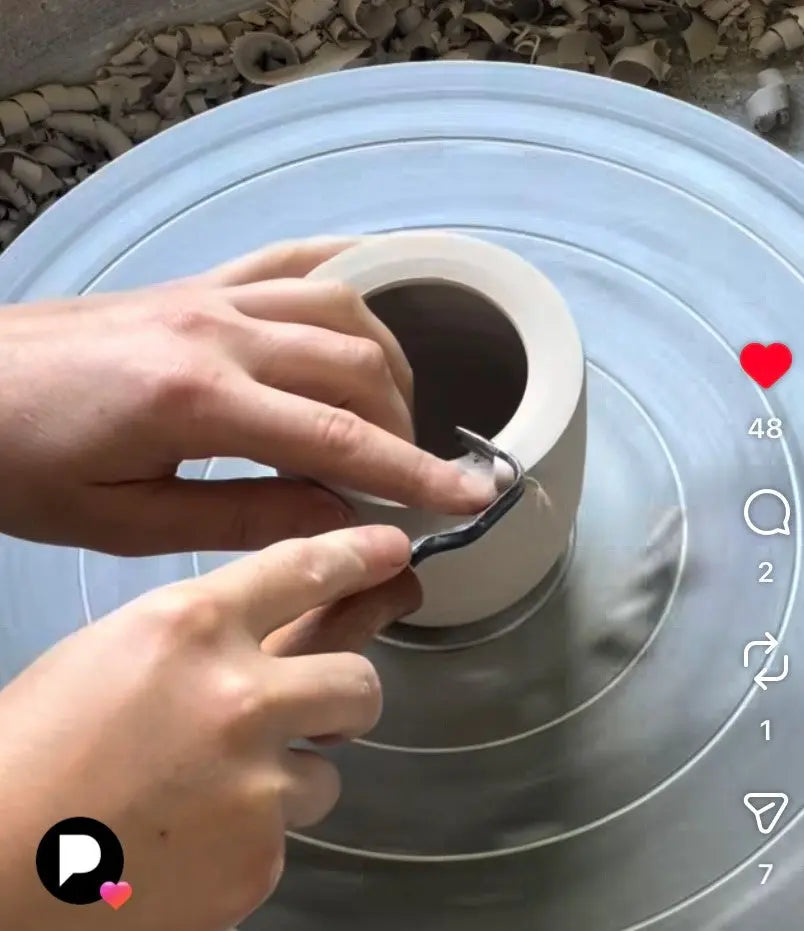 Hand Made Pottery Trimming  Tool With Exotic Timber Handles Bruce Wood Ceramics